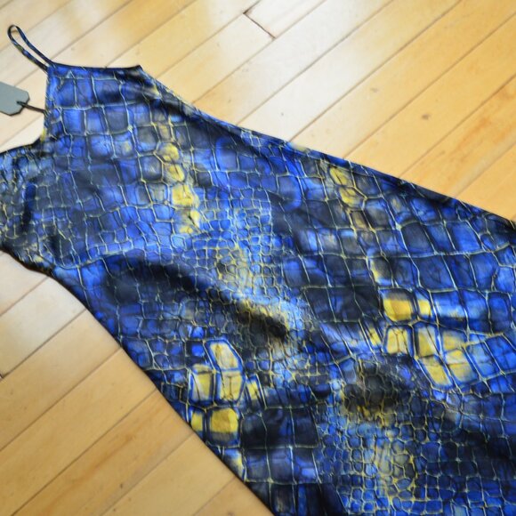 Allsaints Bryony Mirus Midi Slip Dress NWT Size US 6 - Picture 4 of 14